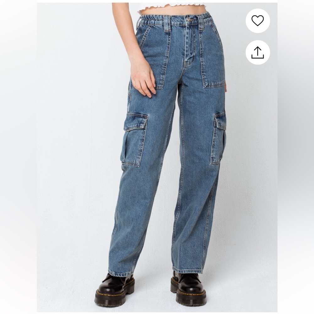BDG Blue Wide Leg Jeans
